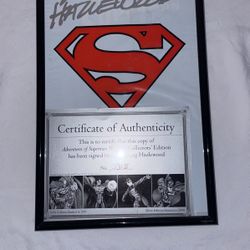 Adventures Of Superman #500 Signed Comic Book