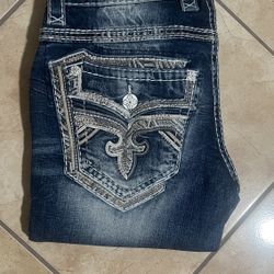 Blue Rock Revival Jeans 