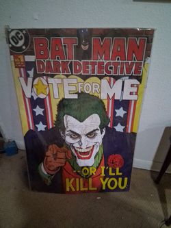 Joker batman poster