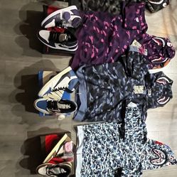 Bape Hoodies And Jordan’s All 1:1
