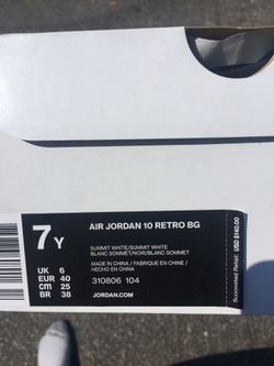 Retro 10 “I’m back”