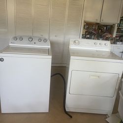 Used Whirpool washer and dryer