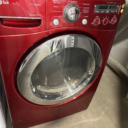 Red Color Electric Dryer Preowned