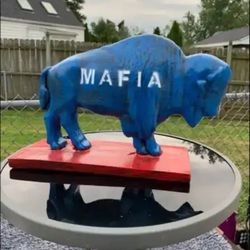 Bill’s Mafia Buffalo Statue