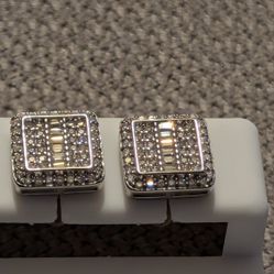 925 SS & VVS D Moissanite Earrings