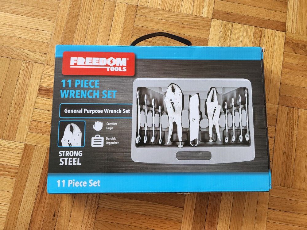 Brand New Unopened Box 11 Piece Wrench Set