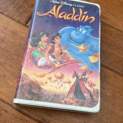 Original Disney VHS Classic Aladdin $700