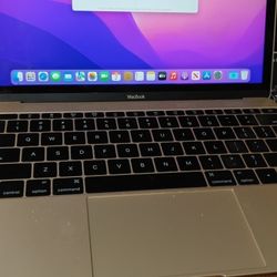 MacBook (Retina, 12-inch, Early 2016) Gold