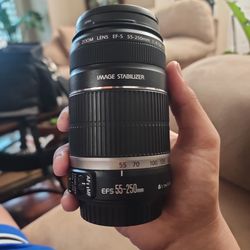 EF-S 55-250mm f/4-5.6 IS II telephoto zoom lens
