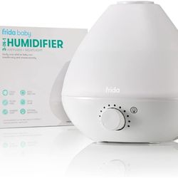 COOL MIST HUMIDIFIER:Uses the power of ultrasonic vibration to turn water into a cool hydrating mist