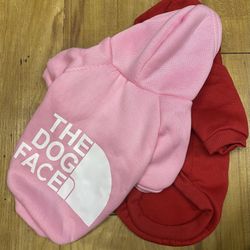 The Dog Face/ Northface/ Dog Hoodie/ Puppy Cloths :XS Dog/ Cat Hoodie