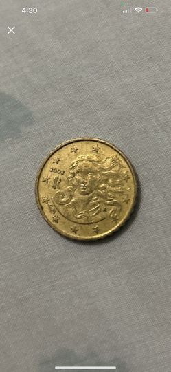 2002 Italy Nordic 10 Cent Euro Coin