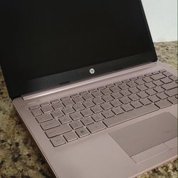 HP 14" Laptop - Rose Gold