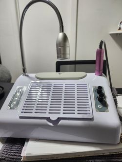 Maquina para manicura blanca