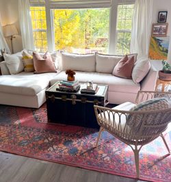 White sofa
