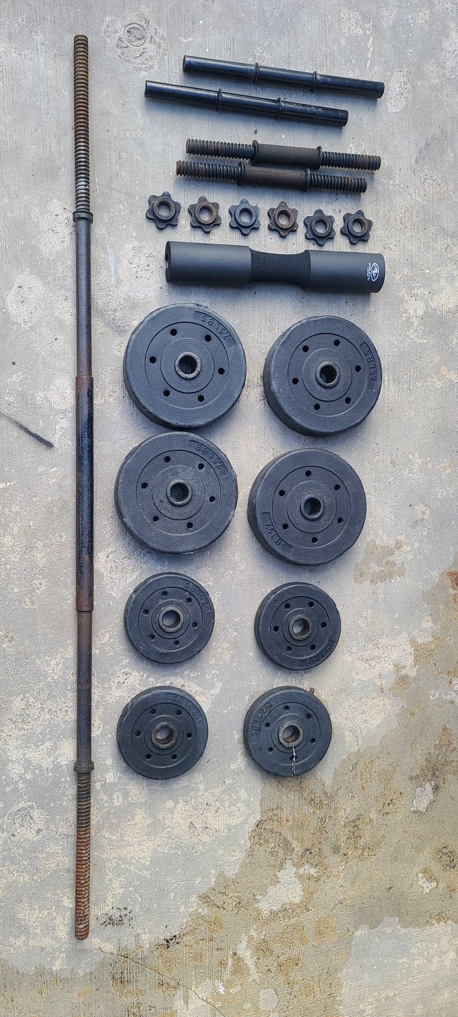 40 Lb Vinyl Weight Set