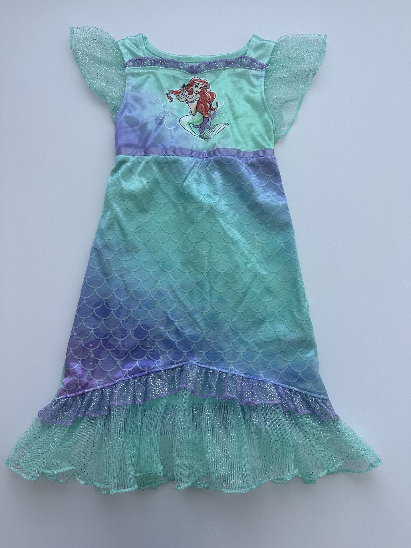 Disney Princess Ariel Mermaid Night Gown Size: 2T