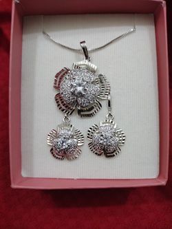 Necklace And Earrings 