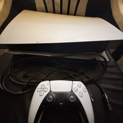 Sony PlayStation 5 (Disc Edition) w External Cooling Fan & Games (Recently Professionally Cleaned)