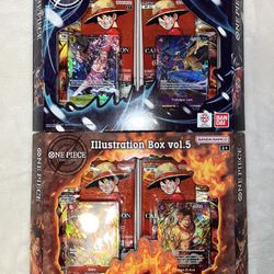 One Piece Cards - Illustration Boxes 5 and 6