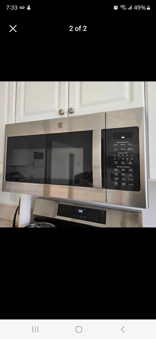 Microwave GE Works Great It's Already Down