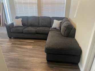 Blueish-Grey Couch