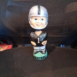 Vintage Oakland Raiders bobblehead doll