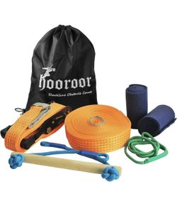 slackline pulley - outdoor obstacle course