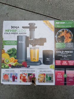 Ninja NEVERCLOG Cold Press Juicer