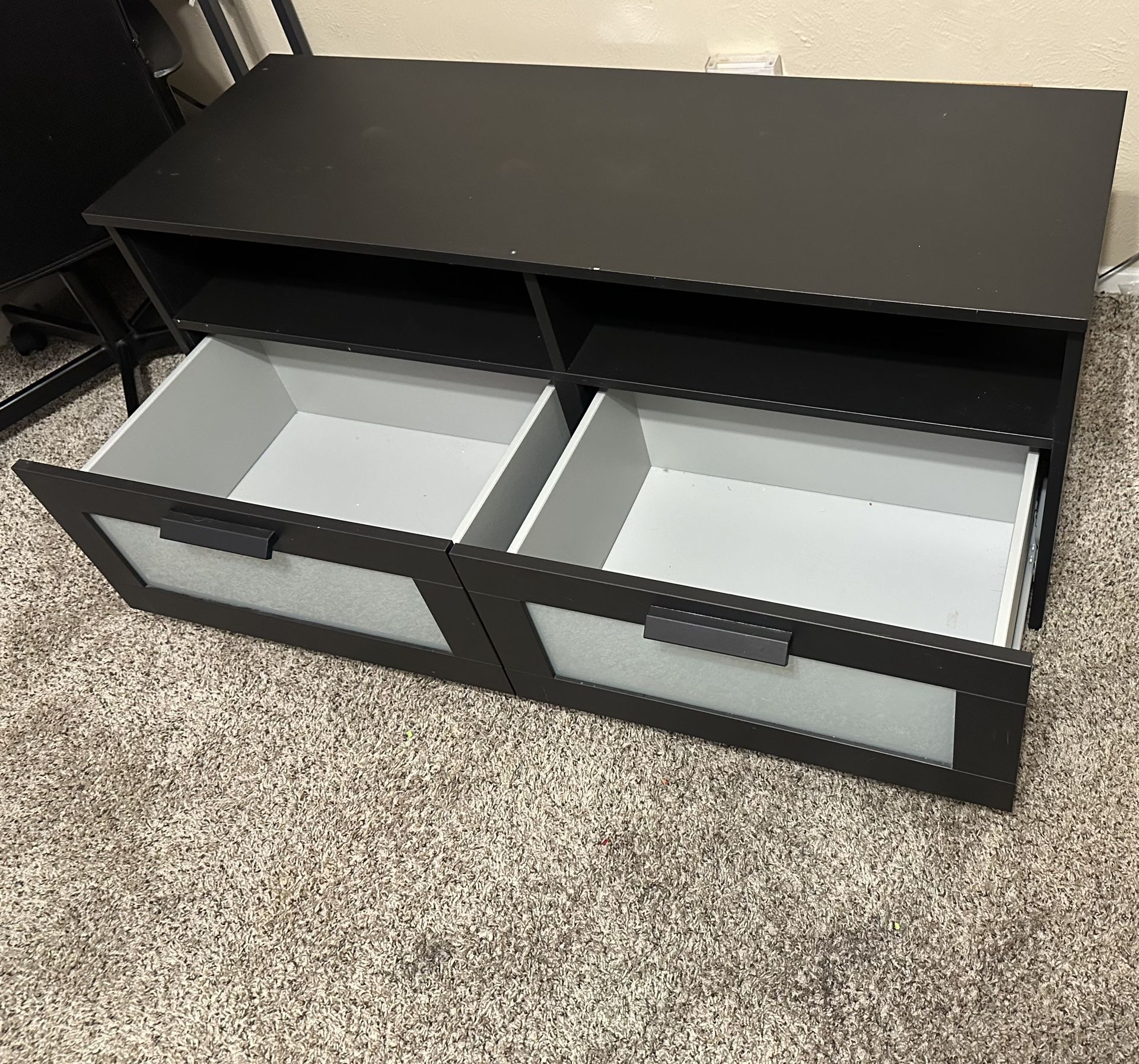 Tv Stand With 2 Drawers