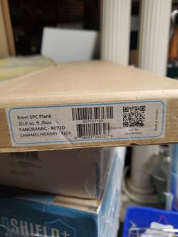 6mm SPC Plank Flooring Caramel Hickory