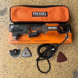 RIDGID 4 Amp Corded Oscillating Multi-Tool