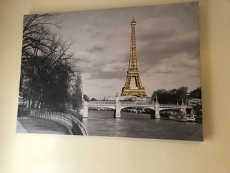 Paris canvas frames excellent condition