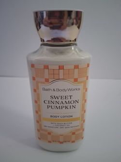 Sweet cinnamon pumpkin body lotion