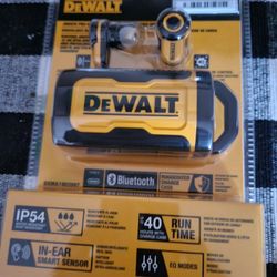NEW DeWALT Jobsite Pro-X Wireless Earbuds - Rugged & Waterproof