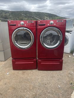 LG Washer And Gas Dryer