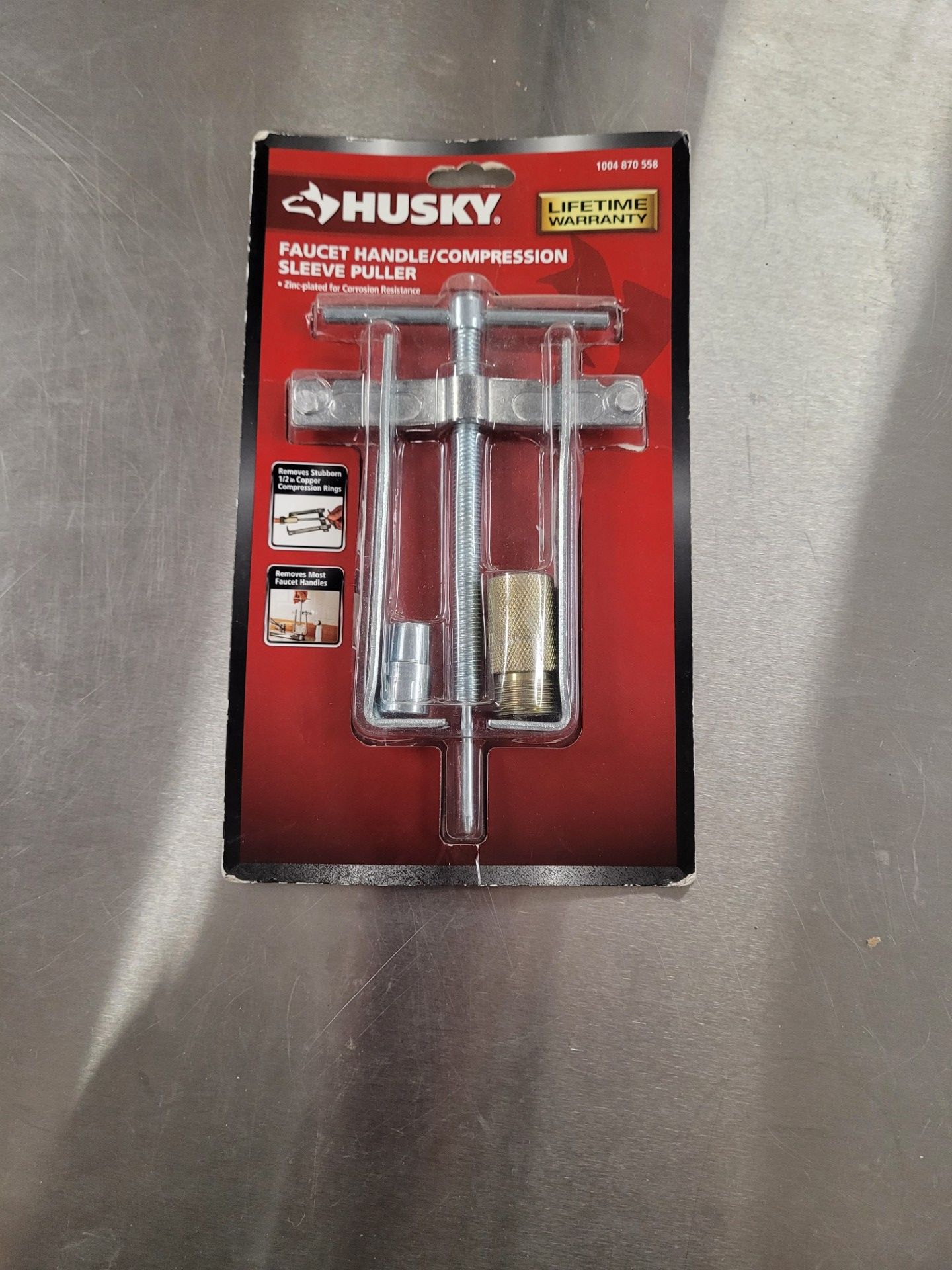 Husky Faucet Handle/Compression Sleeve Puller