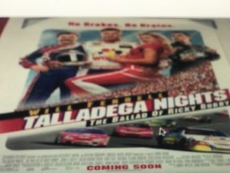 2007 Talladega Nights Movie poster