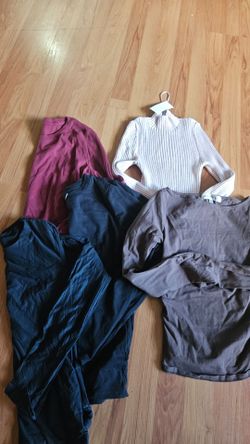 Junior longsleeve fitted tops.  small