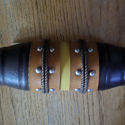 Mounted Real Bull Horns 22 1/2 in Length 