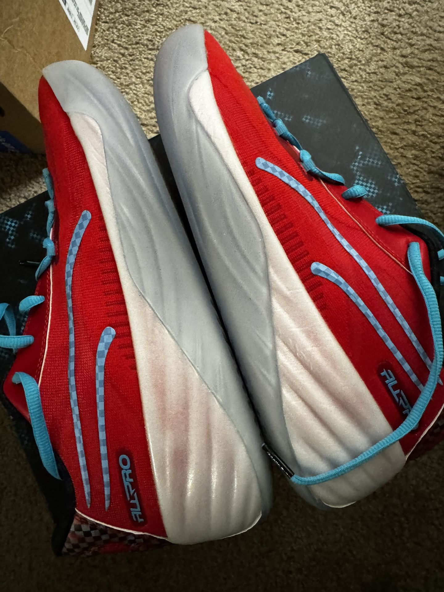 Mens Puma All Pro Basketball Shoe Sz 10
