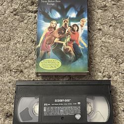 Scooby-Doo - The Movie (VHS, 2002) Includes Never-Before-Seen Footage