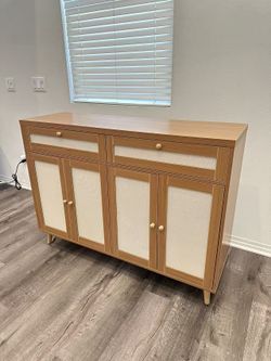 Dresser Kitchen Buffet Cabinet With Storage Sideboard 