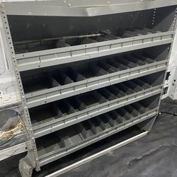 Heavy Duty Van Shelving Unit – Cargo Van Tool Organizer