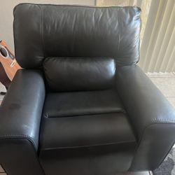 Black Power Recliner w/ USB Charging Port – $150