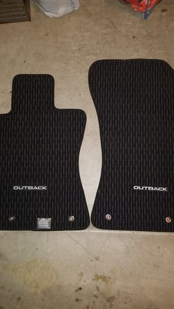 Subaru Outback floor mats OEM