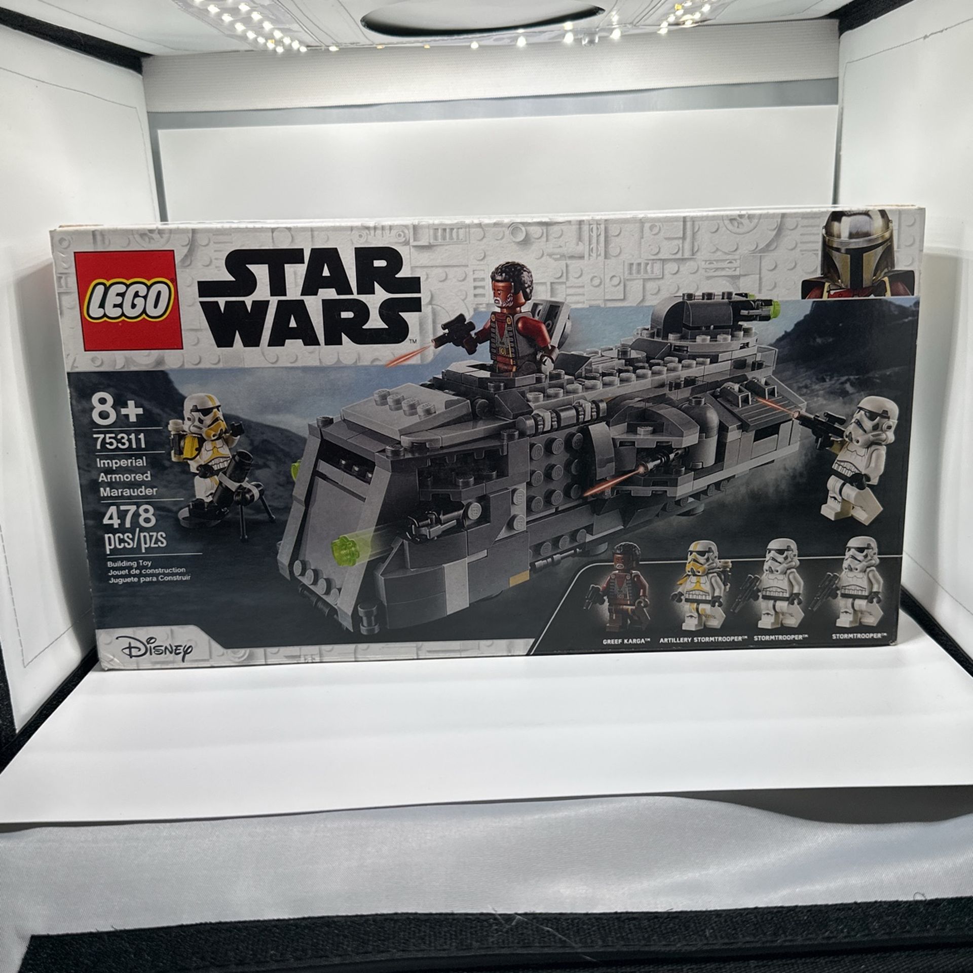 LEGO Star Wars: The Mandalorian Imperial Armored Marauder 75311 Building Toy for Kids (478 Pieces)
