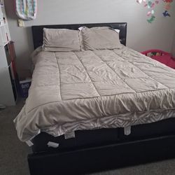 Queen Bed Frame And Mattress 