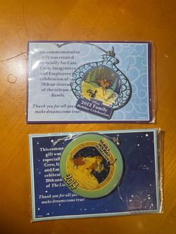 Disney Cast Member Exclusive Holiday Ornaments – Bambi 2012 & Lion King 2014