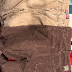 Brown And Tan Empyre Zumies Pants